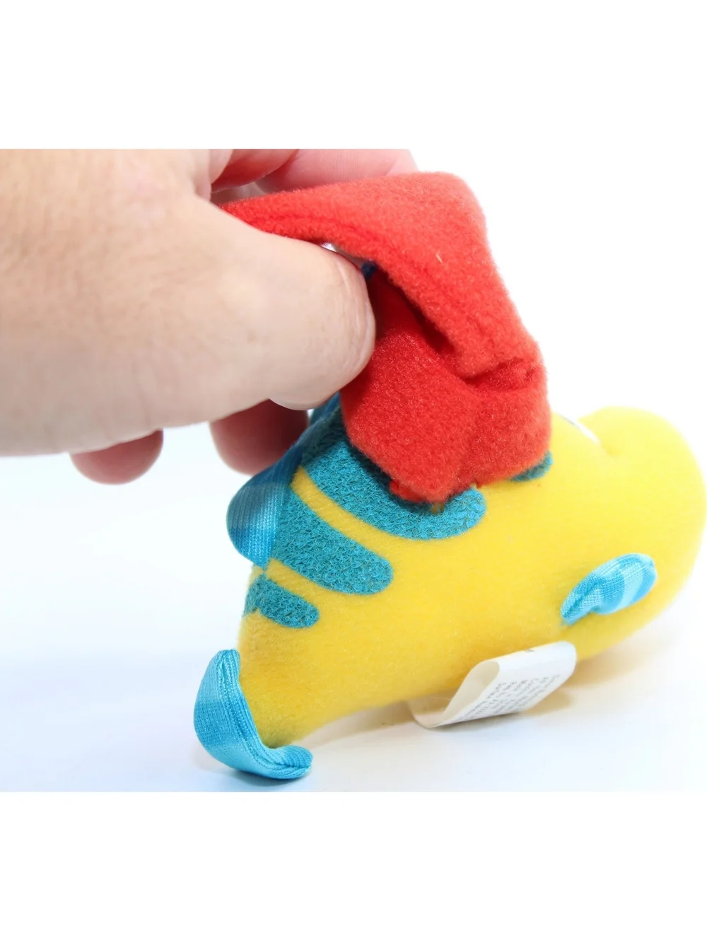 Vintage Disney Little Mermaid Holiday Flounder Plush McDonald's Happy Meal Toy